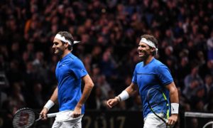 Nadal e Federer na Laver Cup 2017