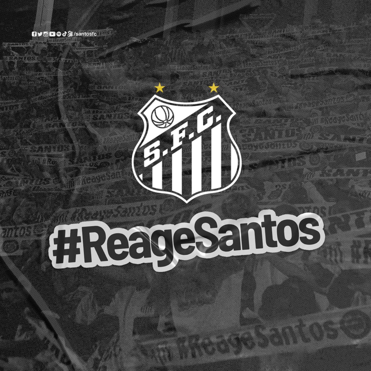 Santos abraça campanha nas redes sociais