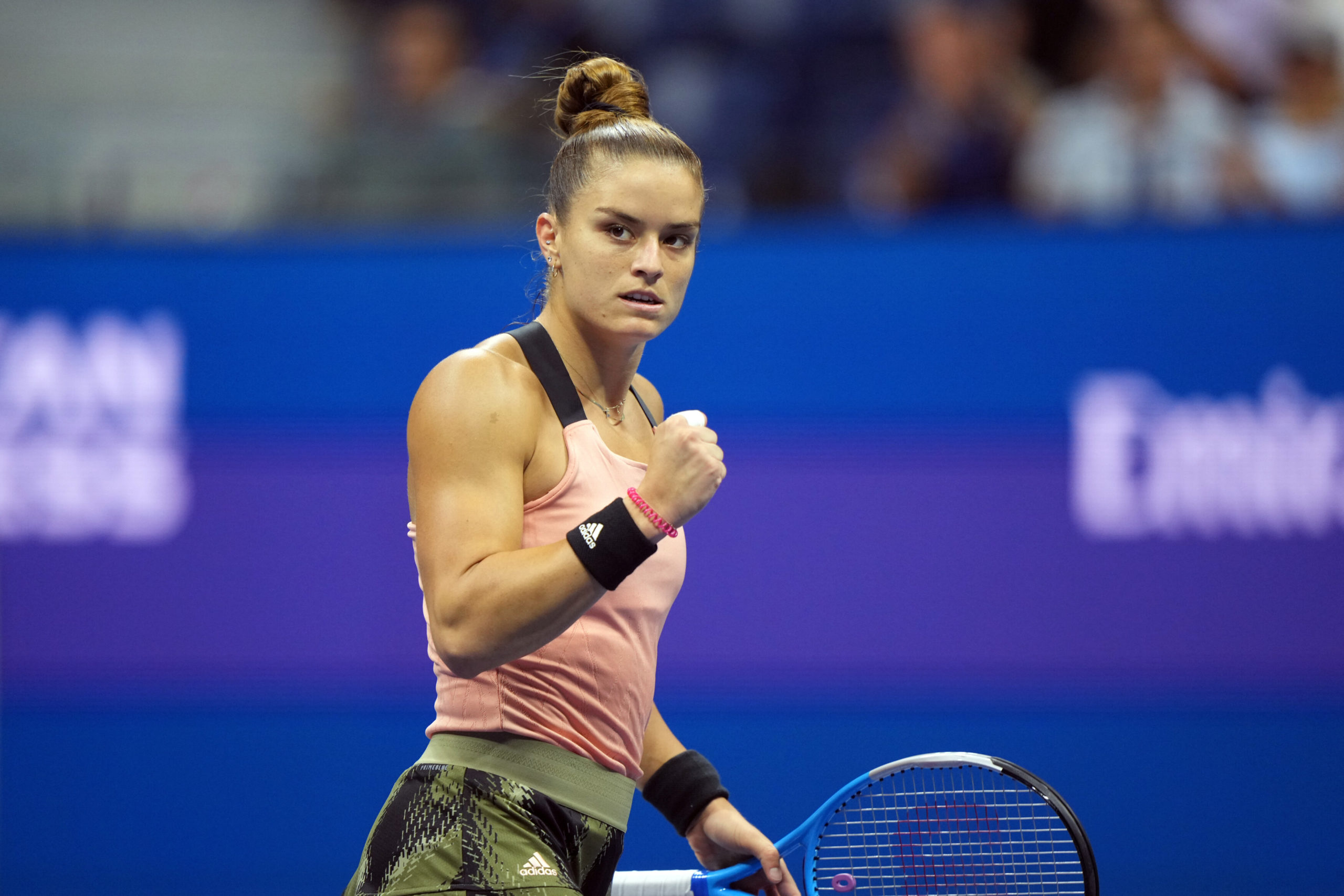 Sakkari vence Pliskova e está na semifinal do US Open