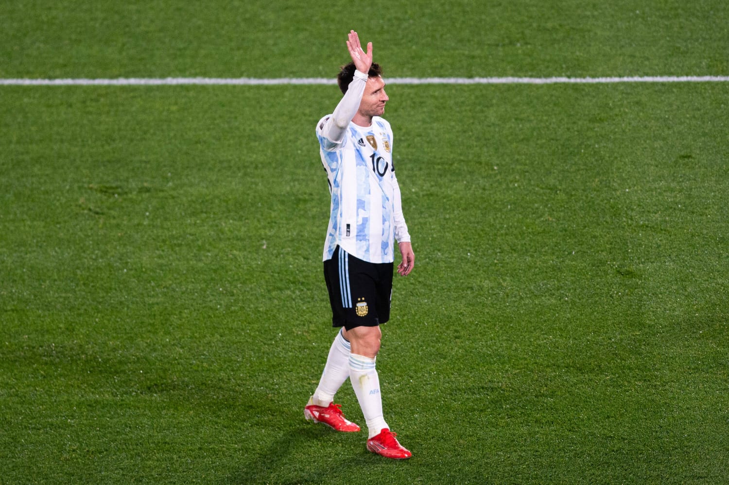 Messi emocionado ao falar da Copa América