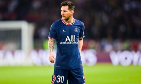 PSG confirma lesão de Messi