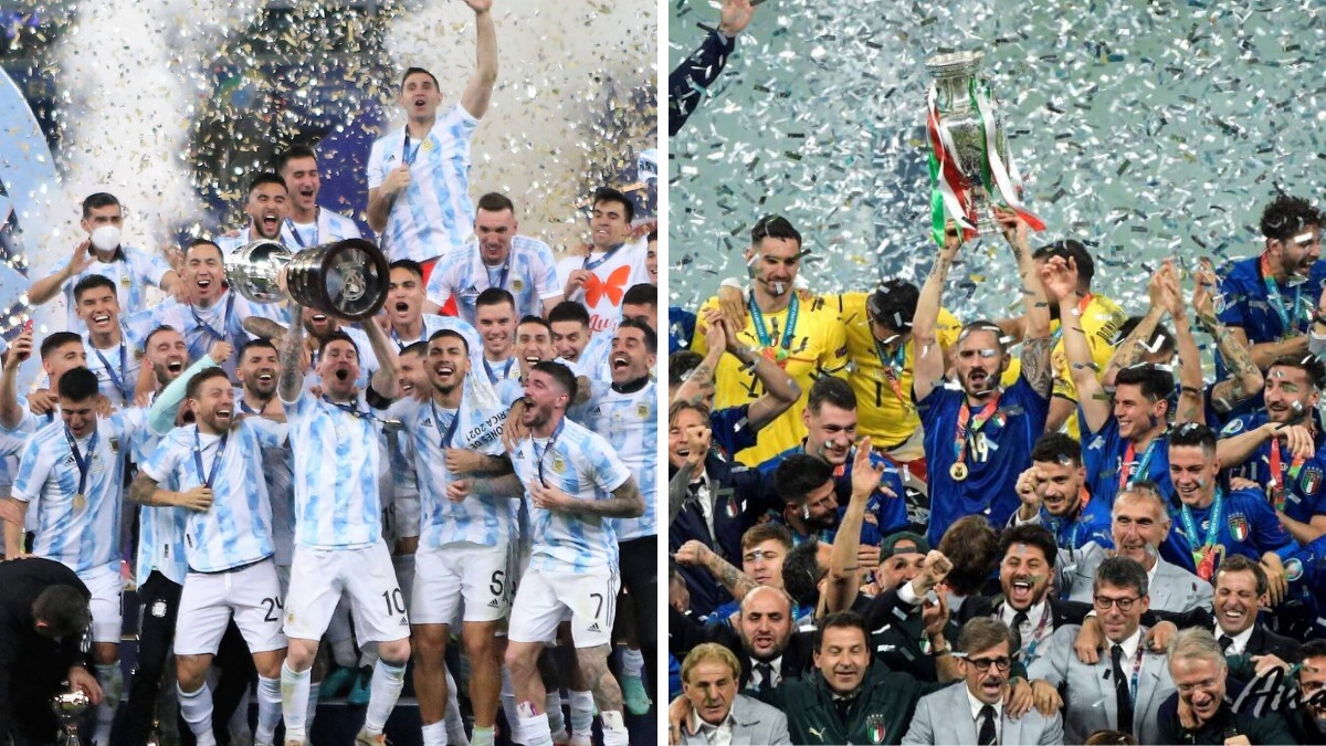 Argentina e Itália UEFA
