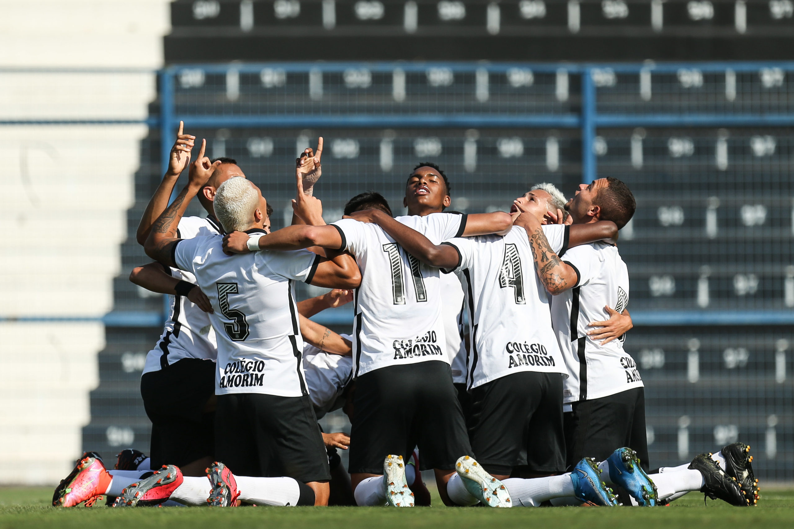 Corinthians x Bahia pela décima quarta rodado do Campeonato Brasileiro Sub-20
