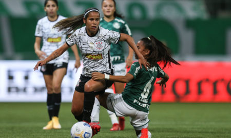 Corinthians e Palmeiras no primeiro jogo das finais do Brasileirão Feminino
