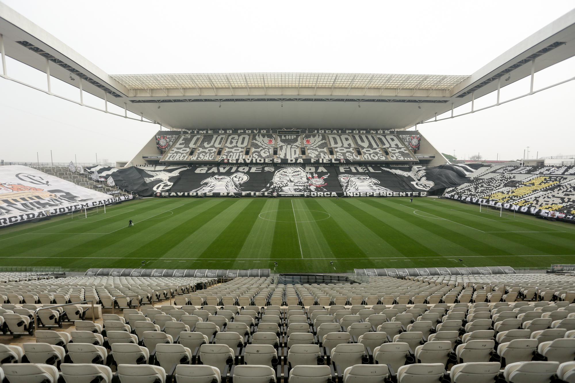 Estádio do Corinthians, Neo Química Arena, voltará a receber público a partir do dia 05 de outubro de 2021. Foto: Rodrigo Coca / Agência Corinthians.