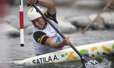 Ana Sátila é quinta colocada na K1 etapa da Espanha, da Copa do Mundo de canoagem slalom