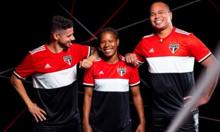 São Paulo lança terceiro uniforme; camisa não poderá ser utilizada em jogos oficiais; saiba