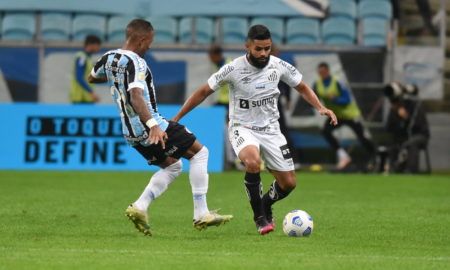 Santos e Grêmio no primeiro turno do Brasileirão 2021