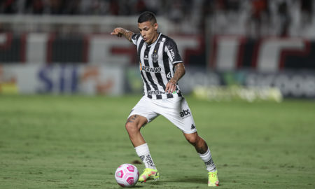 Guilherme Arana x Atlético-GO. Pedro Souza / Atlético