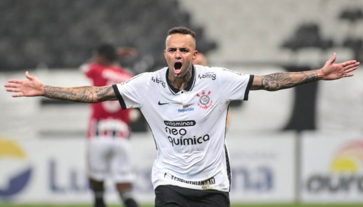 Luan atuou em apenas 45 minutos nos últimos sete jogos pelo Corinthians