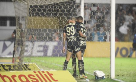 Tardelli faz seu primeiro gol pelo Santos
