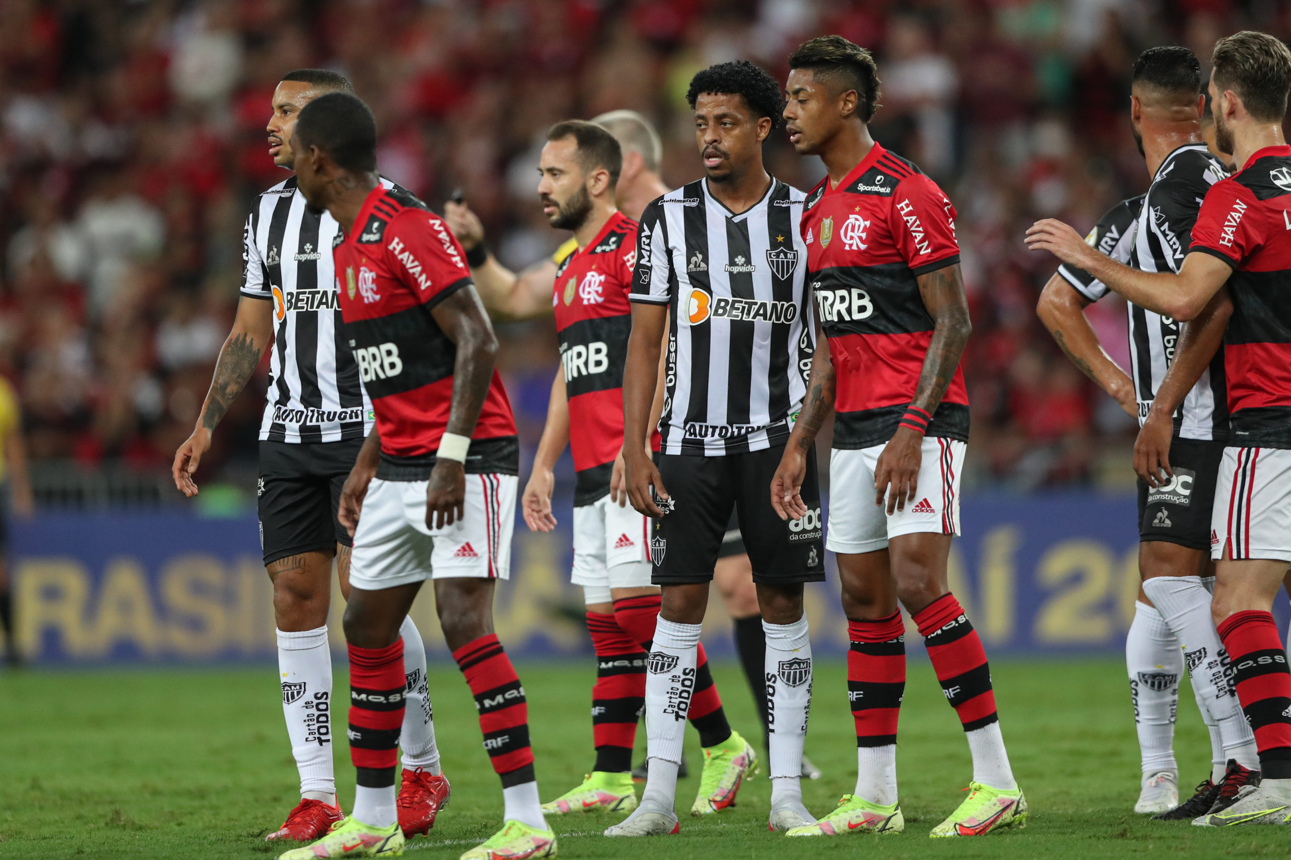 Atlético-MG x Flamengo. Pedro Souza / Atlético