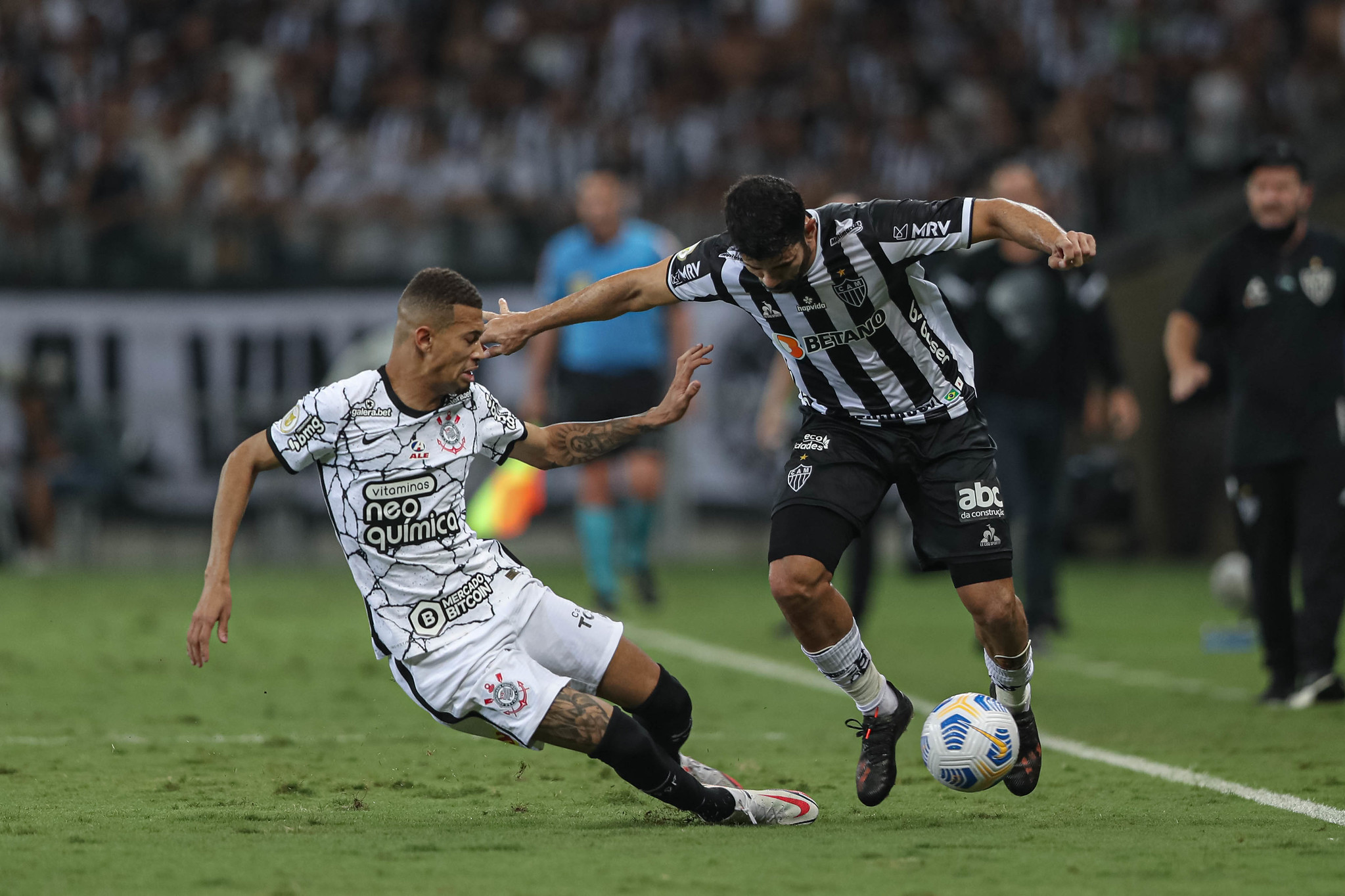 Corinthians sofre derrota por 3 a 0 diante líder Atlético-MG. Foto: Divulgação Atlético-MG.