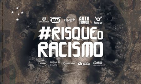 Cruzeiro Risque o Racismo Foto: Cruzeiro/Divulgação