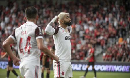 Gabigol desabafa após quebrar jejum de nove jogos sem marcar pelo Flamengo: 'Gol é o que eu faço a vida toda'