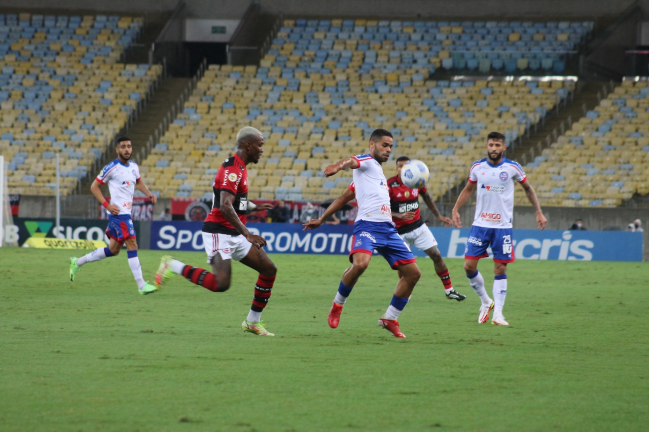 Bahia perde para o Flamengo no Maracanã (Foto: Vitor Tamar/ EC Bahia)