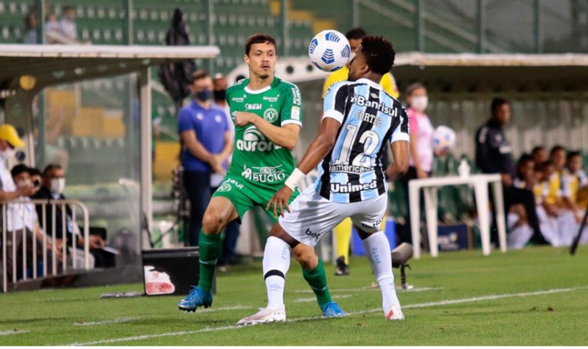 Chapecoense x Grêmio Matheus cunha/Acf Chapecoense