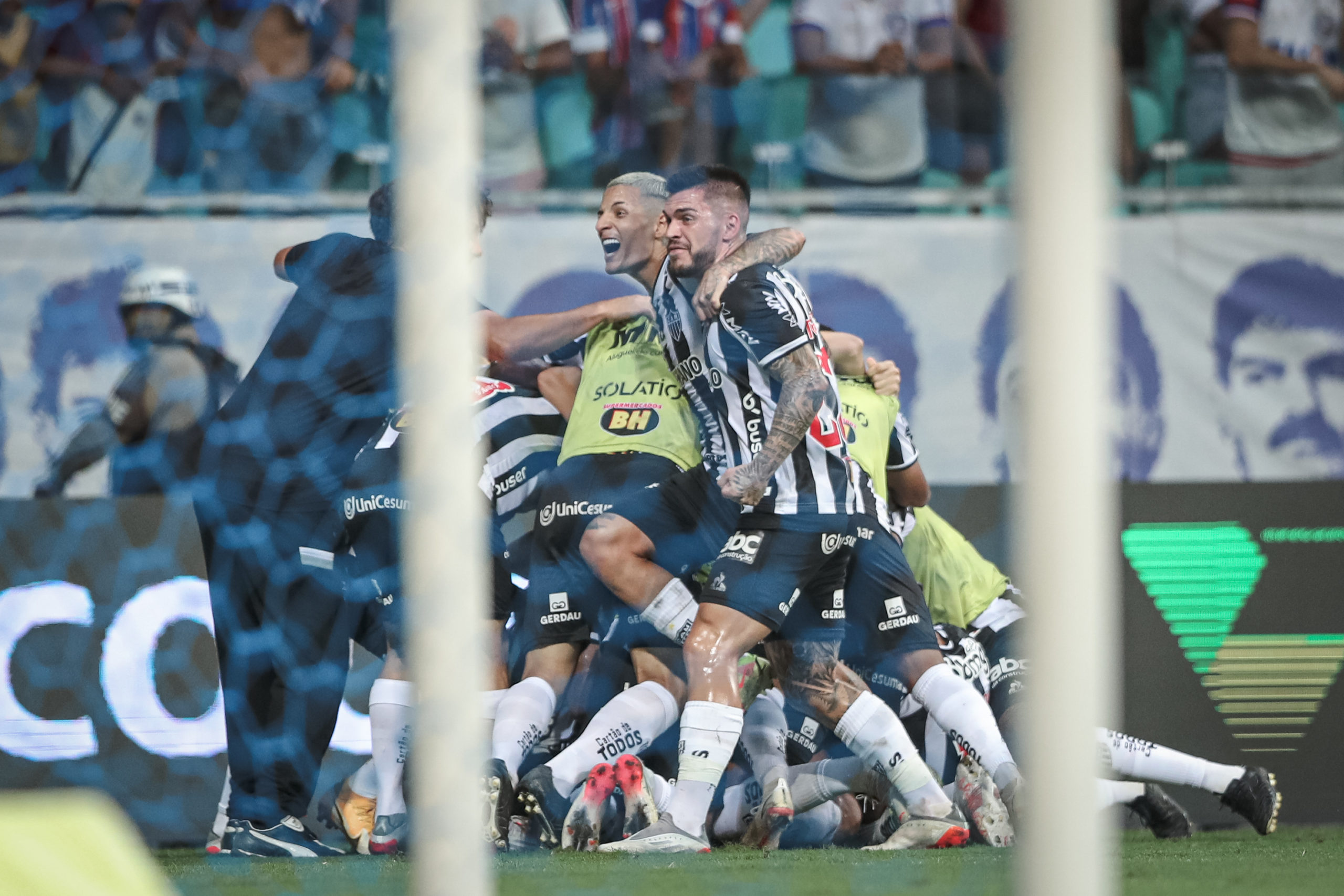 Atlético-MG vs Bahia. Foto: Pedro Souza / Atlético