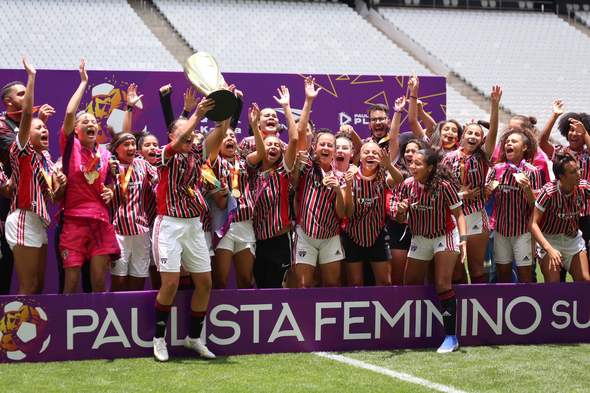 São Paulo recebe o Santos pelo Paulista Feminino Sub-17 - SPFC