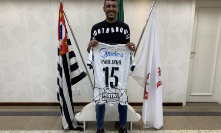 Paulinho é o novo reforço do Corinthians para a temporada 2022. Foto: Guaraci Neto / Corinthians.