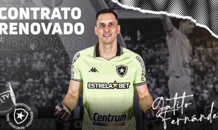 Botafogo anuncia renovação de Gatito
