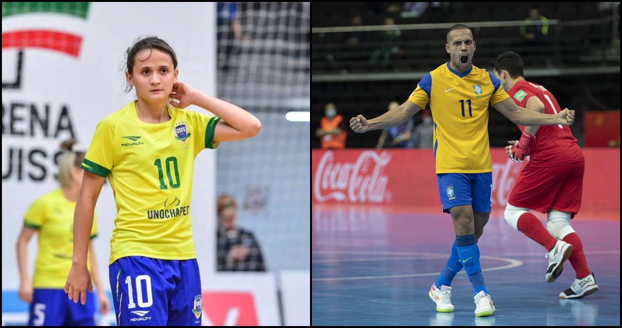 Brasileiros Ferrão e Amandinha são eleitos melhores do mundo em 2021 no  futsal