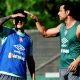 Fred e Cano treinam pelo Fluminense
