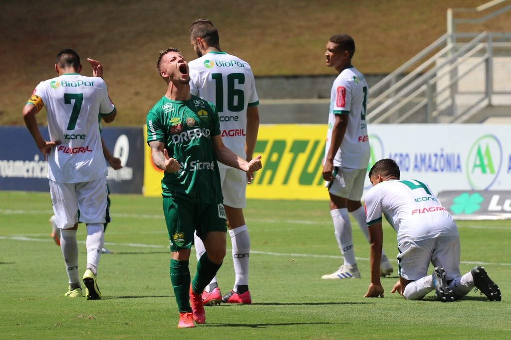 Autor do gol no último encontro entre Cuiabá x Luverdense (Foto: AssCom Cuiabá)