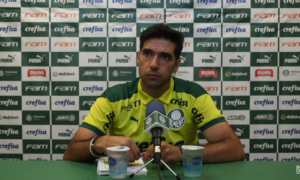 Abel Ferreira em coletiva pós partida contra a Ponte Preta válida pelo Campeonato Paulista 2022