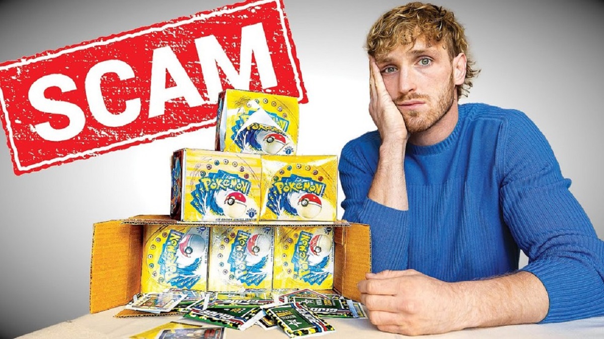 Youtuber, Logan Paul, compra 20 milhões em cartas falsas.