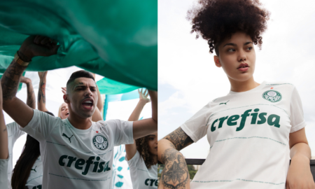 Montagem camisa nova Palmeiras