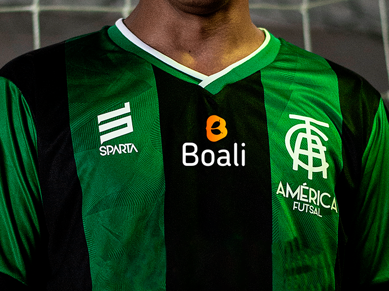 A Boali estampará a sua marca na camisa do Coelho Futsal na temporada 2022 (Reprodução / América Futsal)