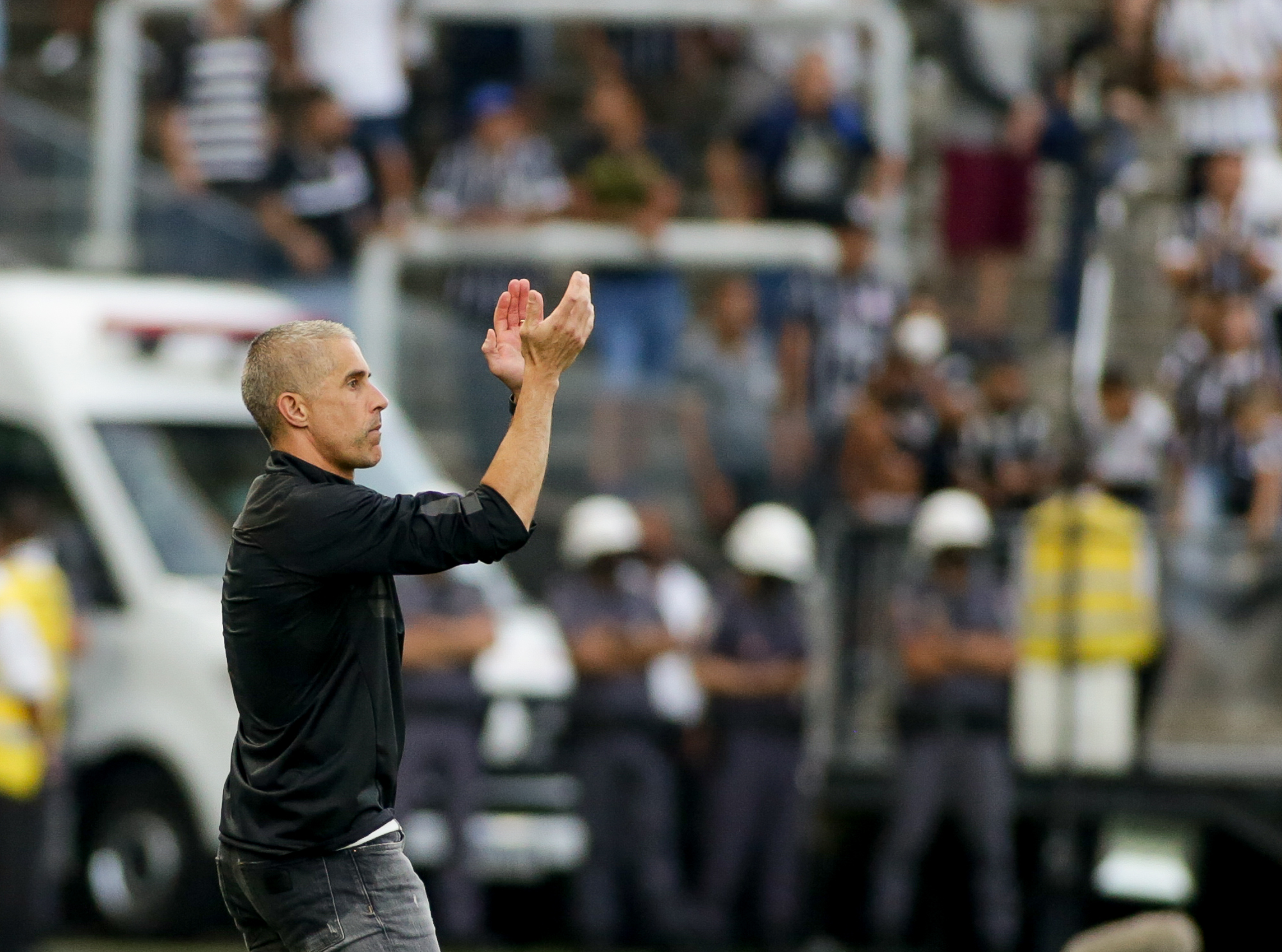 Sylvinho é demitido do Corinthians, após oito meses no cargo de treinador. Foto: Rodrigo Coca/Agência Corinthians.