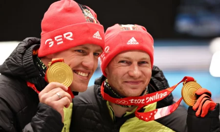 dupla alemã vence a prova masculina do bobsled