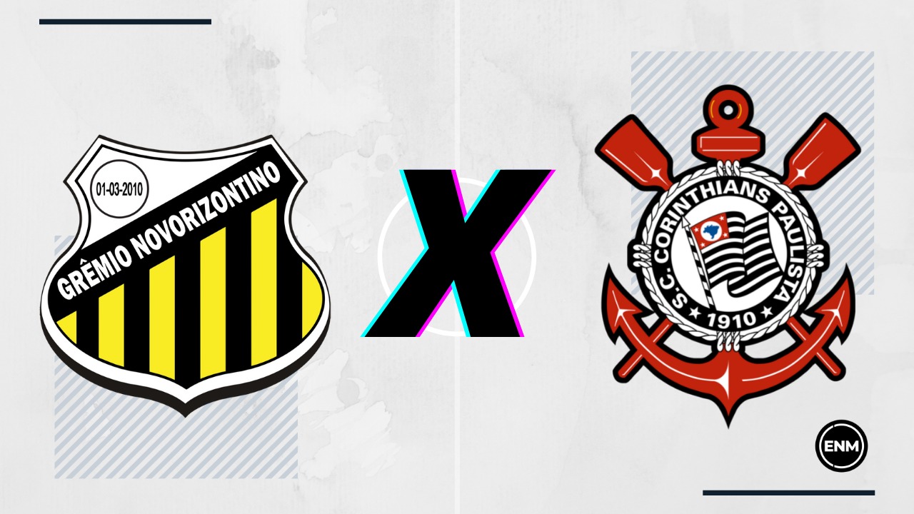 Corinthians e Novorizontino se enfrentam.