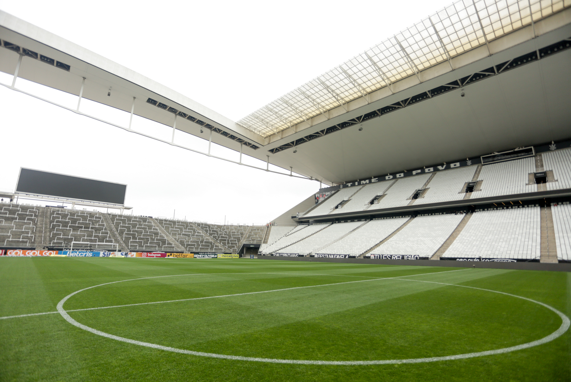 Estádios do Estado de São Paulo voltam a ter 100% de capacidade permitida. Foto: Agência Corinthians.