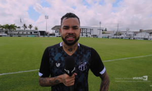 Dentinho, jogador do Ceará. (Foto: Reprodução/Vozão TV)