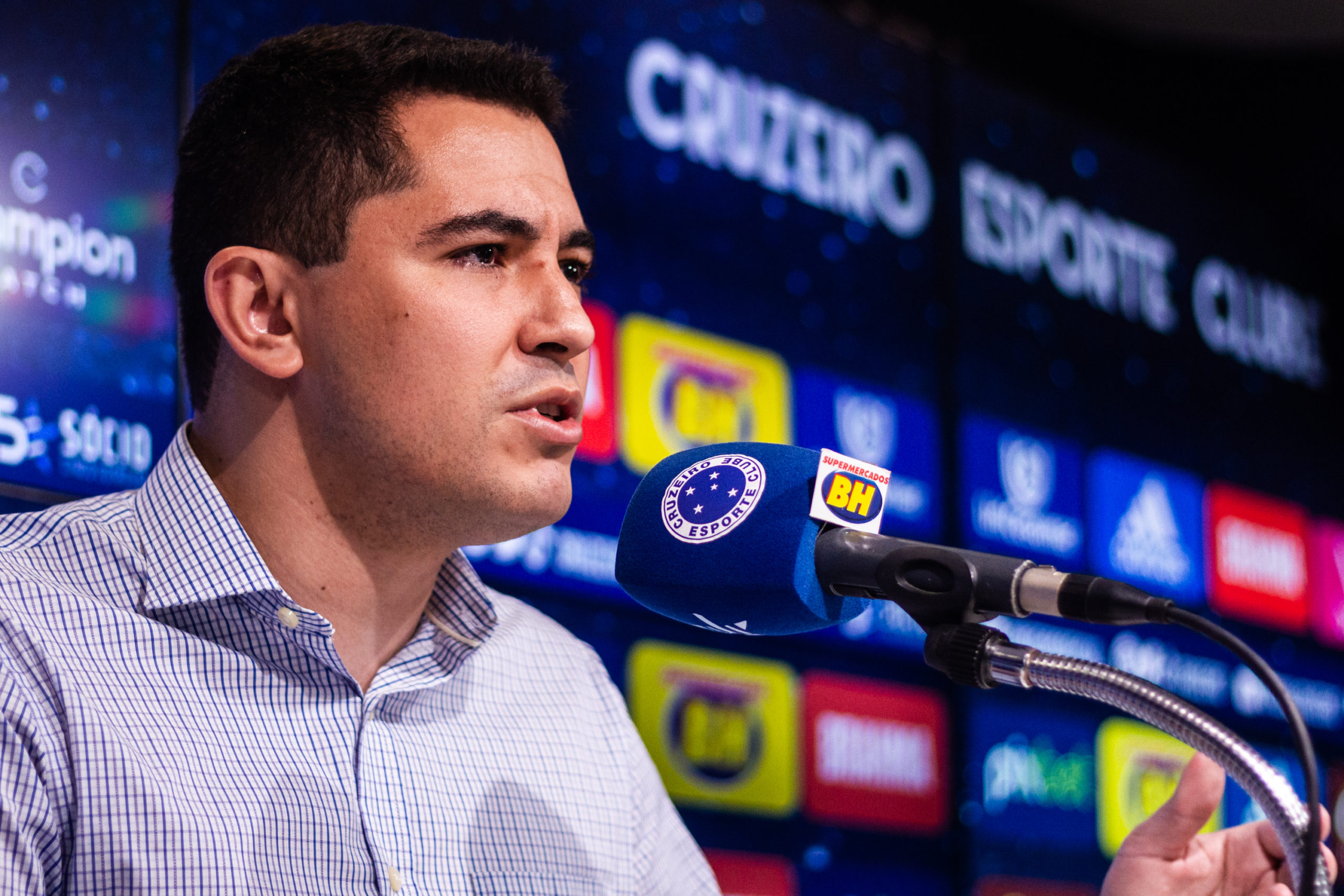 Diretor de futebol Cruzeiro Foto: Gustavo Aleixo/Cruzeiro