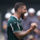Zé Rafael comemora o segundo gol do Palmeiras na final do Paulista