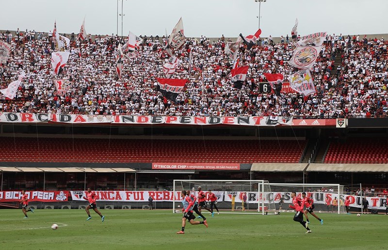 São Paulo finaliza preparação para a final com treino aberto no Morumbi; veja provável escalação