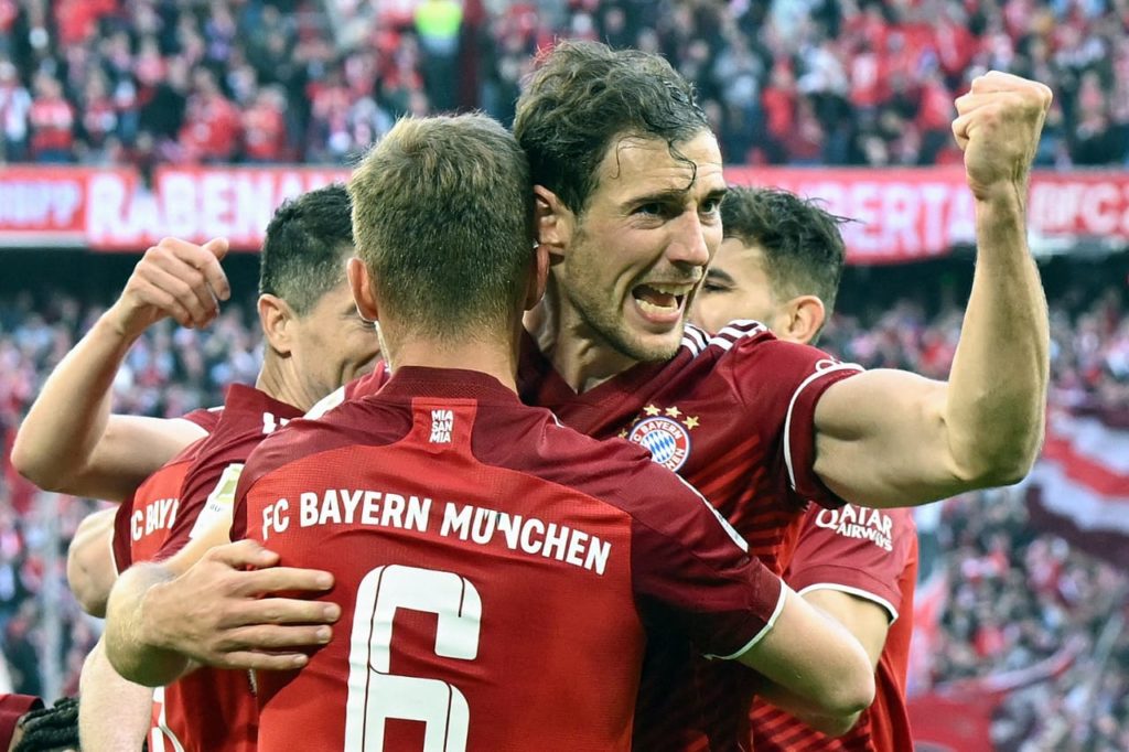 A tabela de classificação da Bundesliga após a vitória do Bayern de Munique