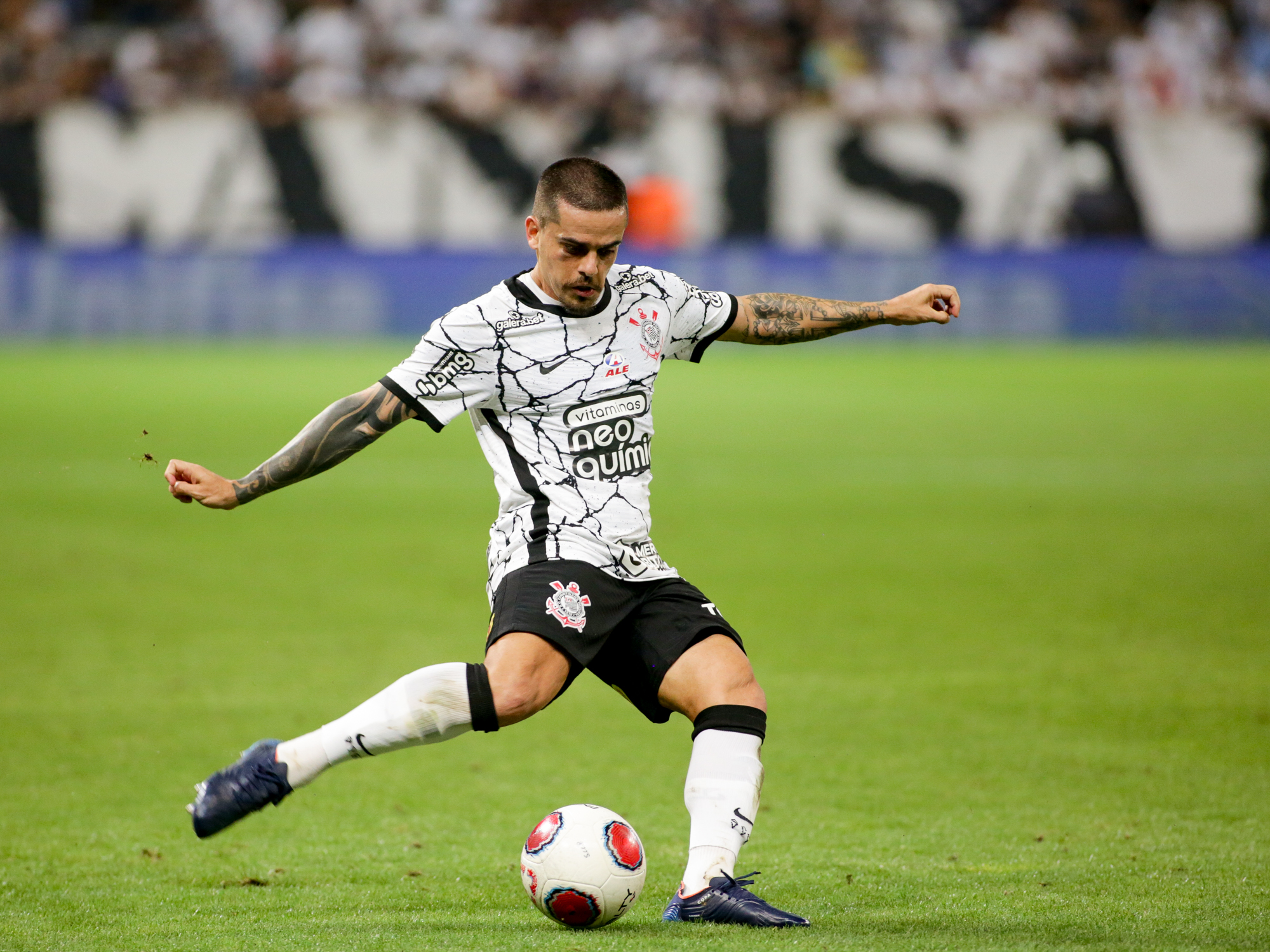 Corinthians não deve contar com Fagner em sua estreia na Libertadores. Foto: Rodrigo Coca/Agência Corinthians.