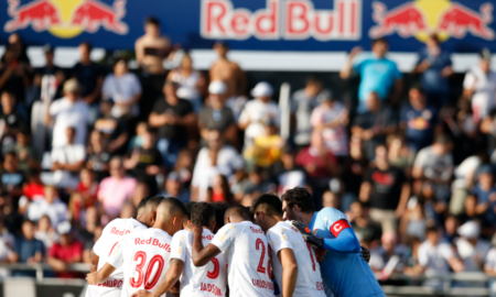 Nacional e Red Bull Bragantino se enfrentam em confronto decisivo na Copa Conmebol Libertadores de 2022. Foto: Ari Ferreira/Red Bull Bragantino