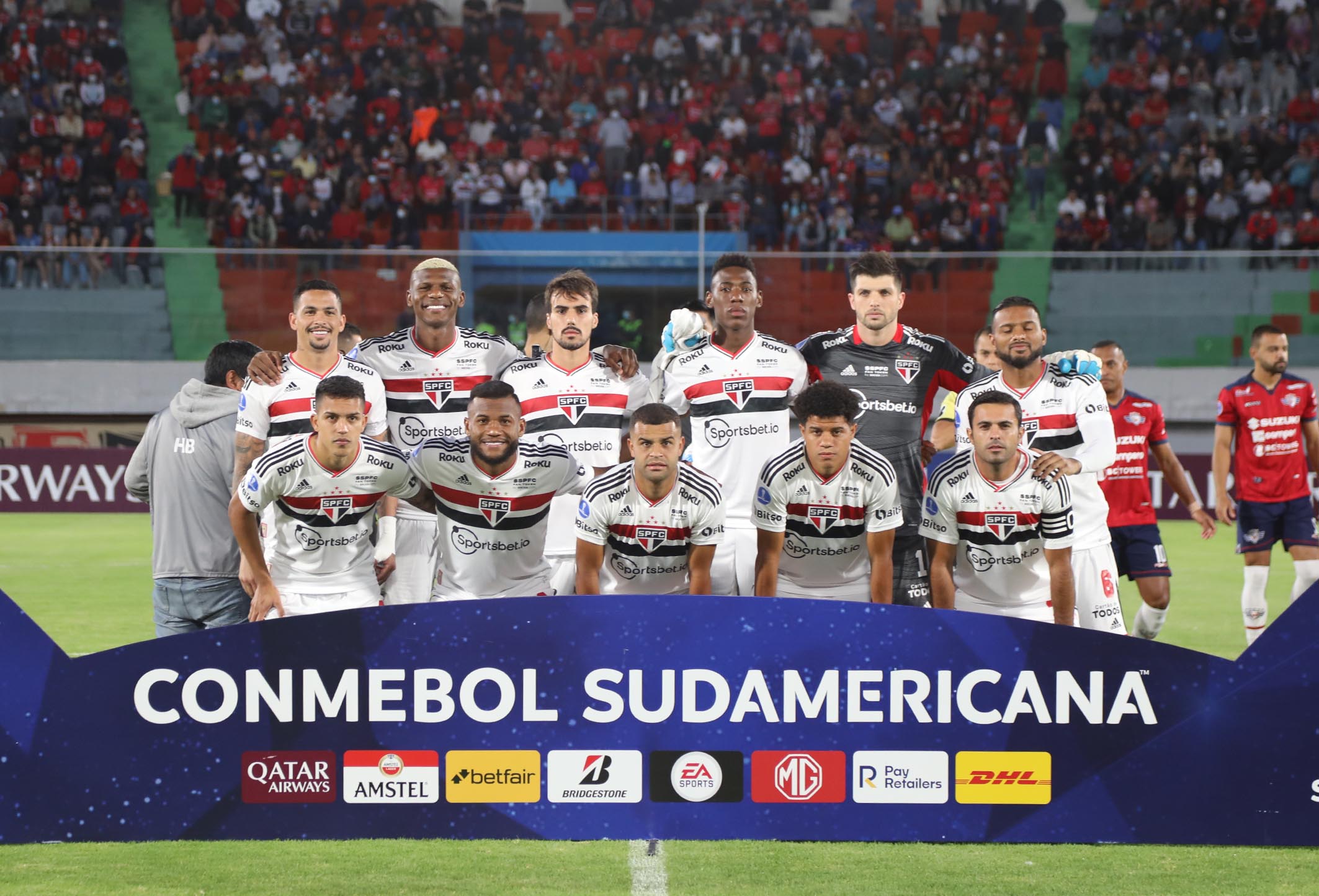 28/04/2022 - Jorge Wilstermann 1 x 3 São Paulo - CONMEBOL Sul-Americana Fotos: Rubens Chiri / saopaulofc.net