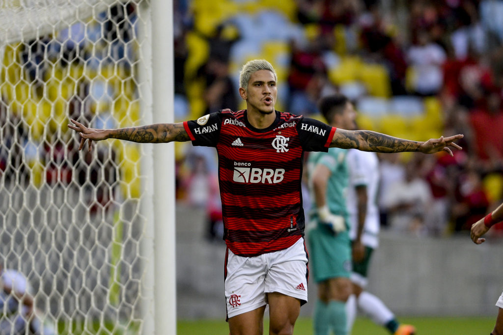 Flamengo x Goiás: Pedro se machuca ao cobrar pênalti e deixa o jogo