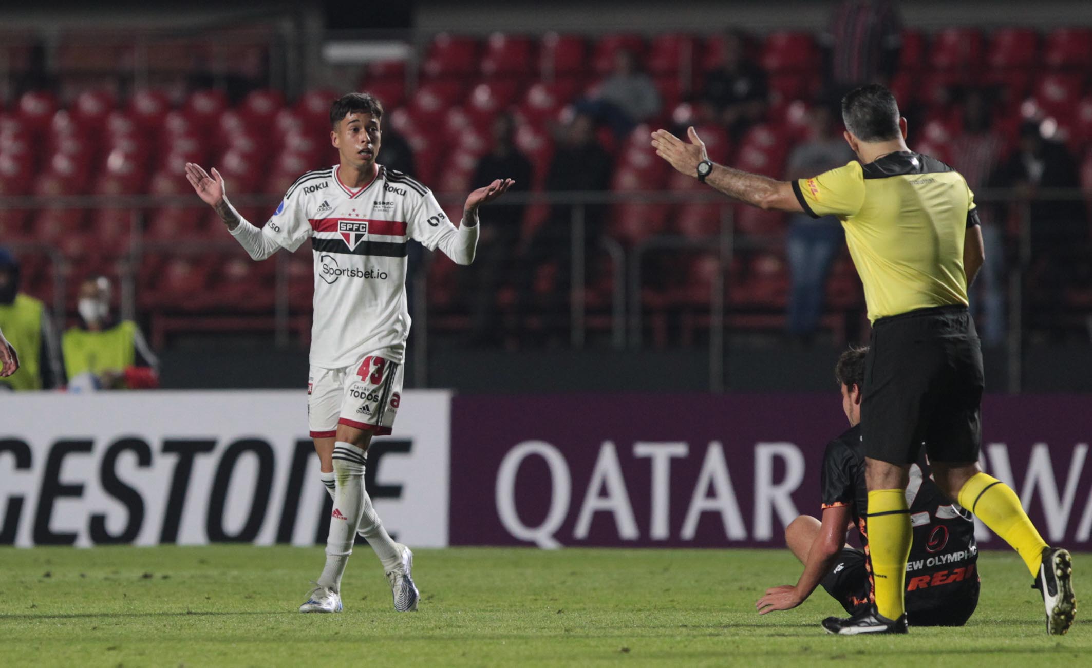 25/05/2022 - São Paulo 1 x 0 Ayacucho - CONMEBOL Sul-Americana - Morumbi Fotos: Rubens Chiri / saopaulofc.net