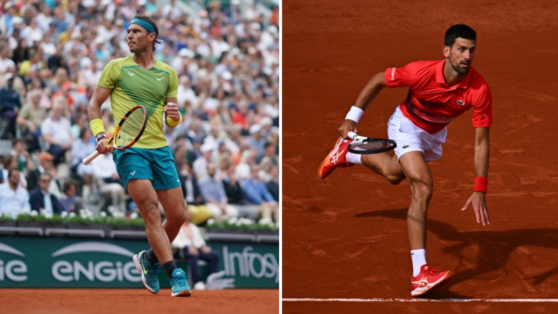 Novak Djokovic x Rafael Nadal