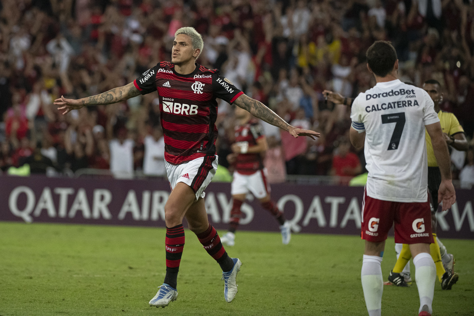 Pedro é o jogador do Flamengo que precisa de menos minutos para marcar gol