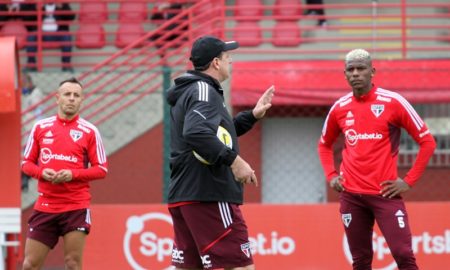 Com novo desfalque, São Paulo segue preparação para enfrentar o Palmeiras