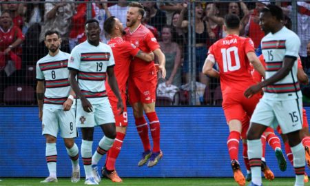 Suíça bate Portugal na Nations League